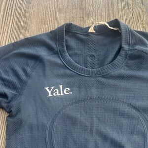 Lululemon Yale Athletic Navy Blue T-Shirt